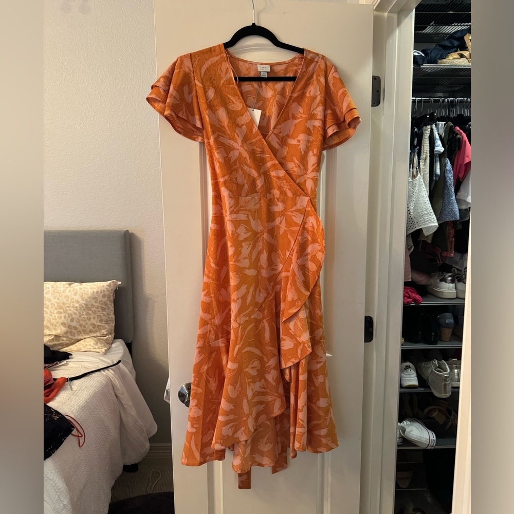 a new day Orange maxi dress